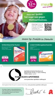 Aktueller mea - meine apotheke Prospekt "Unsere Dezember-Angebote" Seite 1 von 4 Seiten