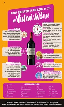 Catalogue de la semaine "LA FOiRE AUX ViNS" avec 2 pages, valide du 26/09/2026 au 10/10/2026 pour Bordeaux et alentours Prospectus de la semaine "LA FOiRE AUX ViNS" avec 2 pages, valide du 26/09/2026 au 10/10/2026 pour Bordeaux et alentours