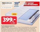 Aktuelle Matratze Angebote bei Segmüller in Frankfurt (Main) Aktuelles Taschenfederkernmatratze „Senso TFK XXL“ Angebot bei Segmüller in Frankfurt (Main) ab 399,00 €
