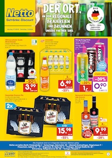 Netto Marken-Discount Prospekt DER ORT, AN DEM DU IMMER AUSGEZEICHNETE PREISE FINDEST. mit 2 Seiten