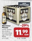 Pilsener Angebote von Warsteiner bei combi Lingen für 11,99 €