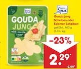 Gouda jung  oder Edamer von Gutes Land im aktuellen Netto Marken-Discount Prospekt für 2,29 €
