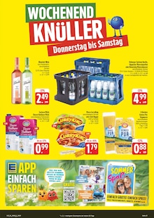 Wasser im aktuellen EDEKA Prospekt (Chemnitz) Wasser im EDEKA Prospekt "Wir lieben Lebensmittel!" mit 28 Seiten (Chemnitz)