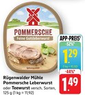 Pommersche Leberwurst Angebote von Rügenwalder Mühle bei E center Nürtingen für 1,29 €
