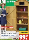 Wreesmann - Holz-Gartenschrank Angebot im Prospekt Holz-Gartenschrank bei Wreesmann im Prospekt "" für 99,99 €