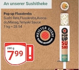 Pop up Flusskrebs im Angebot bei GLOBUS in Leipzig Pop up Flusskrebs Angebote von MASTER SUSHI bei GLOBUS Leipzig für 7,99 €