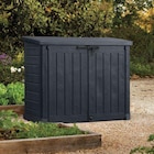 Coffre en résine multifonction Sio Max Keter 1200L gris anthracite - Keter dans le catalogue Castorama