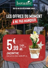Catalogue Botanic à Cucq, avec 1 page Prospectus Botanic à Cucq, "LES OFFRES DU MOMENT À NE PAS MANQUER", 1 page, 12/12/2025 - 25/12/2025
