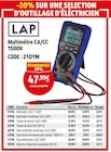 Multimètre CA/CC 1500V - LAP dans le catalogue Screwfix