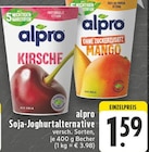 Soja-Joghurtalternative Kirsche von alpro für 1,59 € bei E center im Angebot Soja-Joghurtalternative Kirsche von alpro im aktuellen E center Prospekt