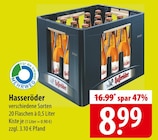 Hasseröder bei famila Nordost im Teterow Prospekt für 8,99 €