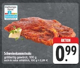 Schweinekammsteaks Angebote bei EDEKA Leipzig für 0,89 €