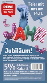 Aktueller REWE Supermarkt Prospekt in Freital und Umgebung, "Dein Markt" mit 34 Seiten, 10.11.2025 - 15.11.2025