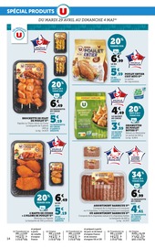Poulet Angebote im Prospekt "Super U" von Super U Poulet Angebote im Prospekt "Super U" von Super U auf Seite 14