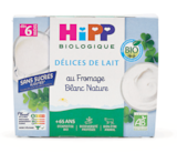 Délices de Lait au Fromage Blanc Nature - HIPP en promo chez Naturalia Délices de Lait au Fromage Blanc Nature - HIPP dans le catalogue Naturalia