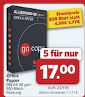 famila Nordwest Quakenbrück - Office Papier Angebot im Prospekt Office Papier bei famila Nordwest im Quakenbrück Prospekt für 3,77 €