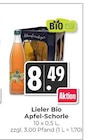Aktuelle Äpfel Angebote bei Hieber in Freiburg (Breisgau) Aktuelles Bio Apfel-Schorle Angebot bei Hieber in Freiburg (Breisgau) ab 8,49 €