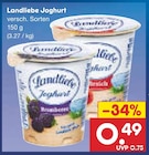 Joghurt Angebote von Landliebe bei Netto Marken-Discount Völklingen für 0,49 €