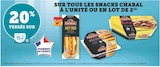 20% versés sur ma carte u sur tous les snacks charal à l'unité ou en lot de 2 - Charal dans le catalogue Super U