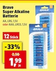 Aktuelles Super Alkaline Batterie Angebot bei Thomas Philipps in Hamburg ab 1,99 €