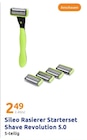Aktuelle Rasierer Angebote bei Action in Pforzheim Aktuelles Rasierer Starterset Shave Revolution 5.0 Angebot bei Action in Pforzheim ab 2,49 €