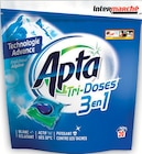 Lessive tri-doses 3en1 x20 Fraîcheur Alpine - APTA en promo à 2,75 € chez Intermarché Super Lessive tri-doses 3en1 x20 Fraîcheur Alpine - APTA dans le catalogue Intermarché Super