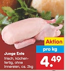 Ente im Netto Marken-Discount Prospekt Junge Ente im aktuellen Netto Marken-Discount Prospekt für 4,49 €