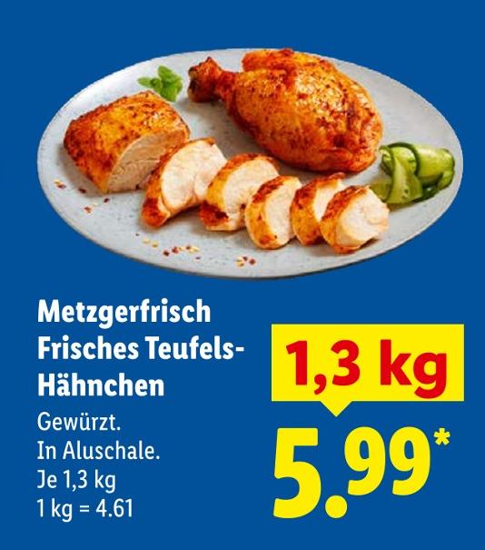 Metzgerfrisch Frisches Teufels-Hähnchen