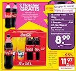 Aktuelles Coca-Cola Kombikiste Angebot bei Netto Marken-Discount in Norderstedt ab 1,49 €