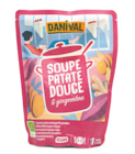 Soupe à la patate douce & gingembre - DANIVAL - Naturalia Soupe à la patate douce & gingembre - DANIVAL à 3,35 € dans le catalogue Naturalia