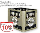 Bier Angebote von Warsteiner bei GLOBUS Plauen für 10,99 €