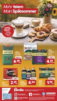 Jacobs im aktuellen famila Nordwest Prospekt (Oldenburg) Jacobs im famila Nordwest Prospekt "Sonderangebote" mit 4 Seiten (Oldenburg)