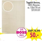 Aktuelles Teppich Arezzo Angebot bei SB Möbel Boss in Rostock ab 50,00 €