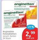 Halstabletten von anginetten im aktuellen budni Prospekt