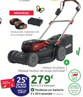 Promo Tondeuse sur batterie 2 x 20 V poussée à 279,00 € dans le catalogue Mr.Bricolage à Masny