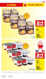 Prix et réduction Yaourt dans le prospectus Carrefour Market en cours Offre Yaourt dans le catalogue Carrefour Market du moment à la page 7