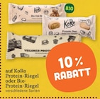 Protein-Riegel oder Bio-Protein-Riegel im tegut Prospekt Protein-Riegel oder Bio-Protein-Riegel von KoRo im aktuellen tegut Prospekt fĂĽr