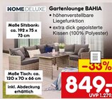 Gartenlounge BAHIA Angebote von Home Deluxe bei Netto Marken-Discount Ingolstadt für 849,00 €