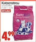 Katzen- und Haustierstreu Angebote von Kathy PLUS bei Wreesmann Cuxhaven für 4,99 €