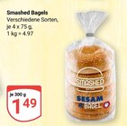 Smashed Bagels im Angebot bei GLOBUS in Duisburg Smashed Bagels Angebote bei GLOBUS Duisburg für 1,49 €