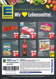 Aktueller EDEKA Prospekt "Wir lieben Lebensmittel!" Seite 1 von 8 Seiten für Landsberg