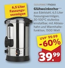 Glühweinkocher von GOURMETmaxx für 39,99 € bei combi im Angebot Glühweinkocher von GOURMETmaxx im aktuellen combi Prospekt