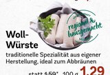 Woll-Würste bei E xpress im Starnberg Prospekt für 1,29 €