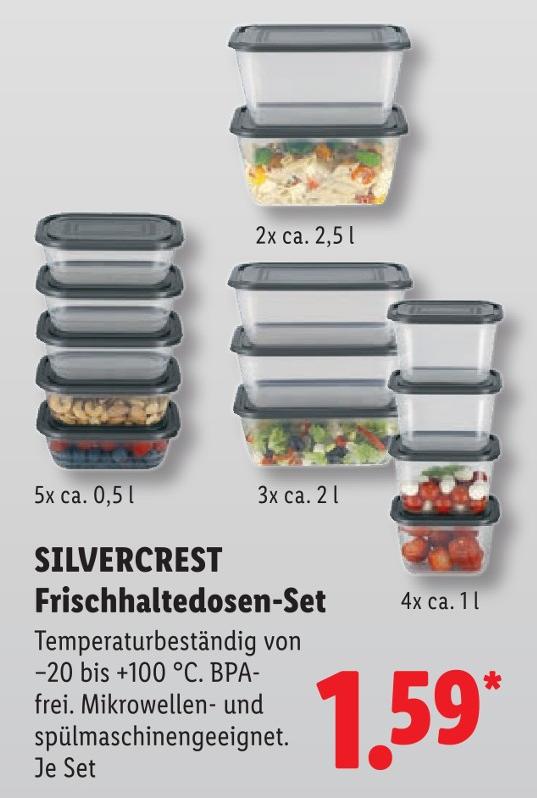 Frischhaltedosen-Set