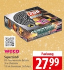 weco feuerwerk Superzündi bei famila Nordost im Falkensee Prospekt für 27,99 €