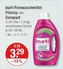 Feinwaschmittel Flüssig im V-Markt Prospekt Feinwaschmittel Flüssig von burti im aktuellen V-Markt Prospekt für 3,29 €