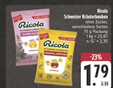 Schweizer Kräuterbonbon Alpen Salbei Angebote von Ricola bei E center Fürth für 1,79 €