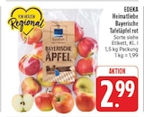 Bayerische Tafeläpfel rot im Angebot bei EDEKA in Hof Bayerische Tafeläpfel rot Angebote von EDEKA Heimatliebe bei EDEKA Hof für 2,99 €
