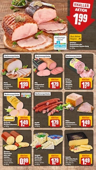 Mettwurst im aktuellen REWE Prospekt (Essen) Mettwurst im REWE Prospekt "Dein Markt" mit 30 Seiten (Essen)