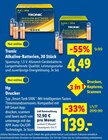 Alkaline-Batterien Angebote von Tronic bei Lidl Dreieich für 4,49 €